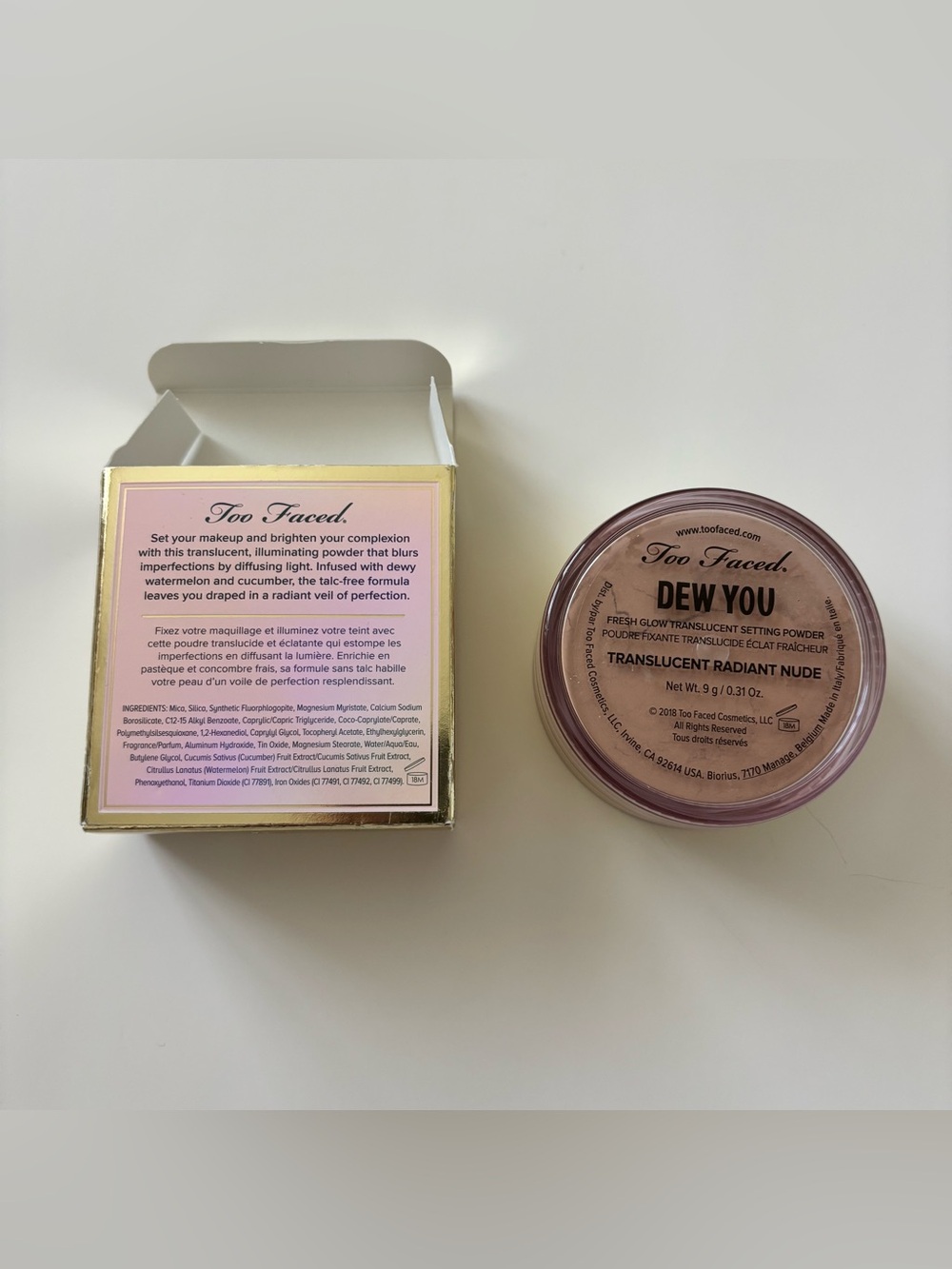 Too Faced Dew You Fresh Glow Translucent Setting Powder - Picture 2 of 4